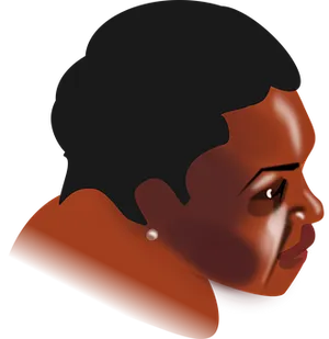 African Child Illustration PNG Image