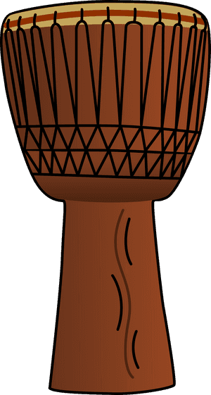 African Drum 2 Clip Arts - African Drum Clipart, HD Png Download PNG