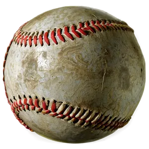 Aged Baseball Graphic Png 86 PNG Image