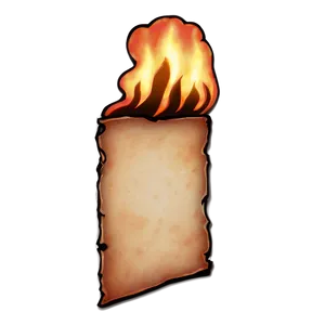 Aged Burned Paper Png 53 PNG Image