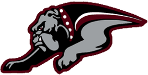 Aggressive Bulldog Mascot Graphic PNG image with transparent background