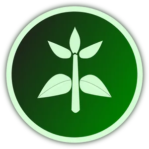 Agriculture Symbol Green Background PNG Image