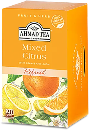 Ahmad Tea Mixed Citrus Box PNG Image