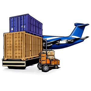 Air Freight Logistics PNG cxn69 PNG with transparent background