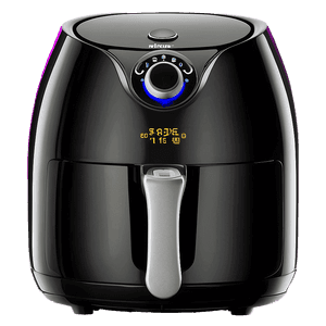 Air Fryer with Safety Features PNG ish PNG with transparent background