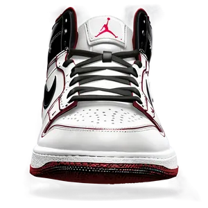 Air Jordan 1 Basketball Shoe Png 06202024 PNG Image