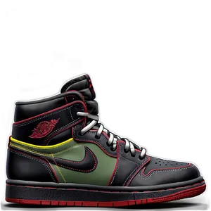 Air Jordan 1 Winterized Version Png Xis PNG Image