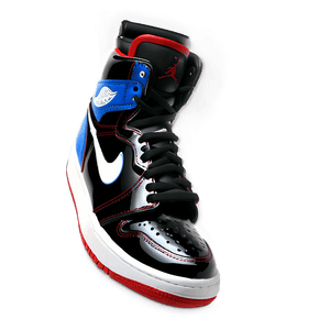 Air Jordan Black and Red PNG 83 PNG image with transparent background