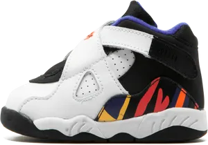 Air Jordan Colorful Kids Sneaker PNG Image