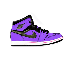 Air Jordan High Tops PNG 05212024 PNG image with transparent background