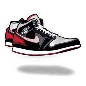 Air Jordan Sneaker Art PNG gnh42 PNG image with transparent background