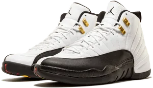 Air Jordan12 Retro Sneakers PNG Image