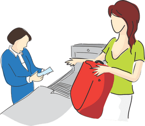 Airport, Search For, Search For Airport, Security - Airport Security Clipart Png, Transparent Png PNG image with transparent background