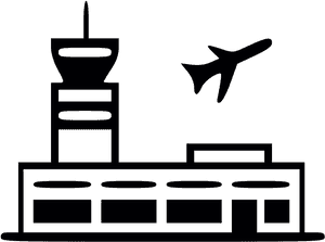 Free Airport Icon Png - Airport Png, Transparent Png PNG image with transparent background