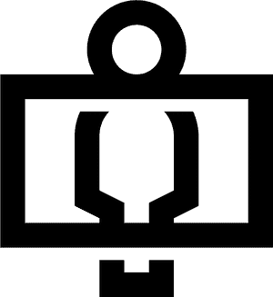 Airport Vector Scanner Image Library Download - Body Scan Icon, HD Png Download PNG image with transparent background