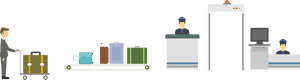 Airport Security Control - Airport Security Systems Png, Transparent Png PNG image with transparent background