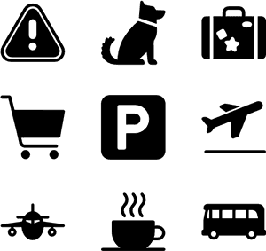 Airport Terminal Airport Icon Png, Transparent Png PNG image with transparent background