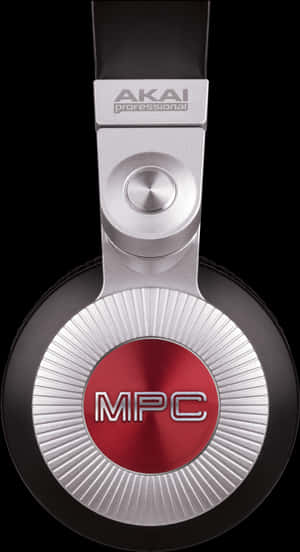 Akai M P C Professional Headphones PNG image with transparent background