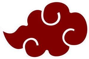 Akatsuki Cloud Symbol PNG Image