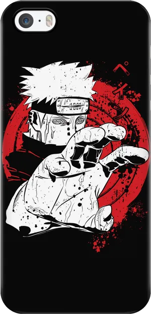 Akatsuki Kakashii Phone Case PNG Image