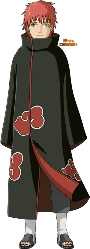 Akatsuki Member Anime Character PNG Image