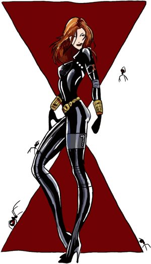Al Black Widow Fani Hsieh Png - Comic Black Widow, Transparent Png PNG image with transparent background