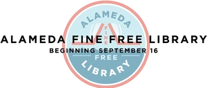 Alameda Fine Free Library Announcement PNG Image