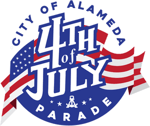 Alameda4thof July Parade Logo PNG image with transparent background