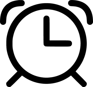 Alarm Clock Alert Time Bell Watch Schedule - Time Alert Icon Svg, HD Png Download PNG with transparent background