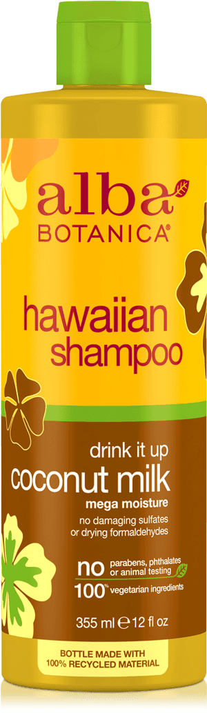 Alba Botanica Coconut Shampoo, HD Png Download PNG image with transparent background