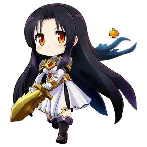 Albedo Chibi Version Png Isl9 PNG Image