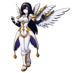 Albedo Elegant Pose Png 06272024 PNG Image