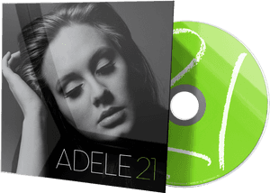 Album 3d Face - Adele 21 Vinyl, HD Png Download PNG image with transparent background