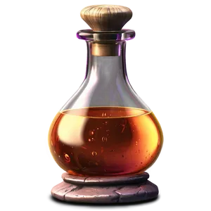 Alchemy Potion Bottle Png Cpv PNG Image