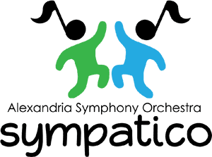 Alexandria Symphony Orchestra Sympatico Logo PNG image with transparent background