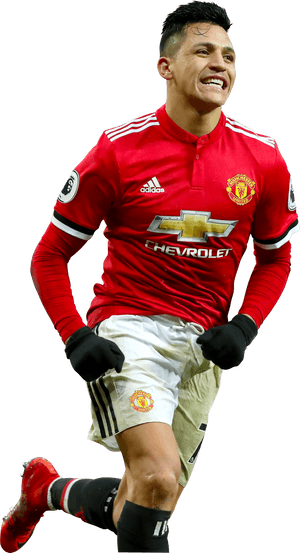 Alexis Sanchez Render , Png Download - Alexis Sanchez Manchester United Png, Transparent Png PNG image with transparent background