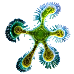 Algae Under Microscope Png 06212024 PNG Image