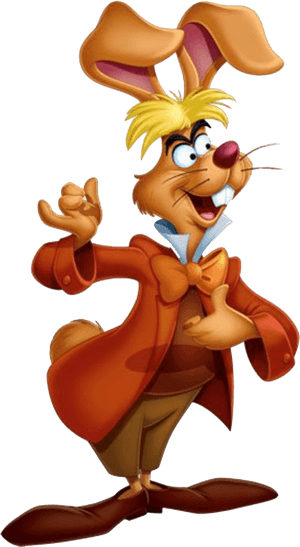 Alice In Wonderland Disney March Hare, HD Png Download PNG image with transparent background