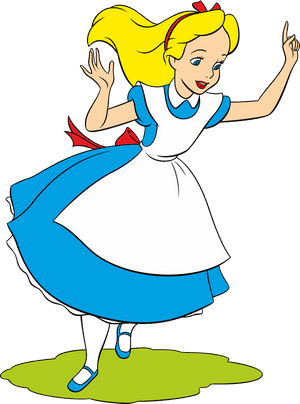 Wonderland Alice Clipart Cliparts By Digitalclipartpapers - Alice In Wonderland Png Transparent, Png Download PNG with transparent background