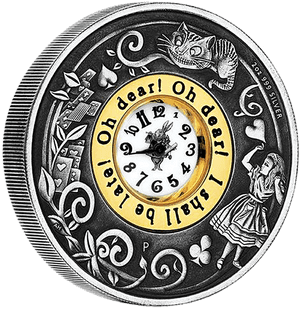 150th Anniversary Of Alice's Adventures In Wonderland - Alice In Wonderland Perth Mint, HD Png Download PNG with transparent background