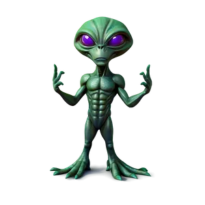 Alien Cartoon Mascot Png Lbs15 PNG Image