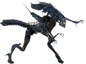 Alien Creature Design PNG Image