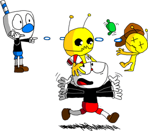Alien Hominid Vs Cuphead - Alien Hominid Png, Transparent Png PNG image with transparent background