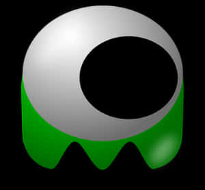 Alien Inspired Logo Design PNG image with transparent background