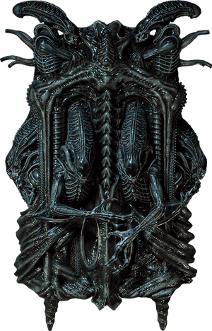 Aliens Alien Warrior 20' 3d Wall Art Sculpture, HD Png Download PNG with transparent background