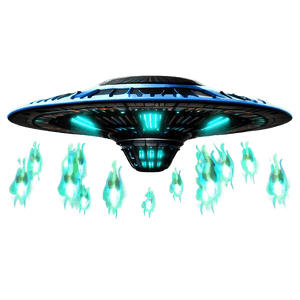 Alien Spaceship Flying Saucer PNG 68 PNG