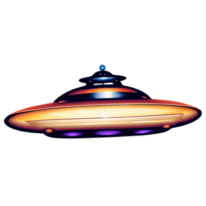 Alien Spaceship Flying Saucer PNG pdd10 PNG
