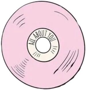 All About You Vinyl Record PNG Image