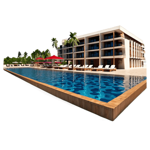 All-Inclusive Resort Hotel PNG 05212024 PNG image with transparent background