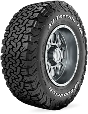 All Terrain Tire Illustration PNG Image